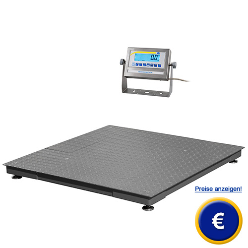 Wägebrücke mit Zählfunktion, Summierfunktion, Mehrfachtara usw.
