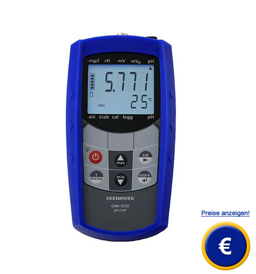 Hier zu wasserdichtes pH Meter