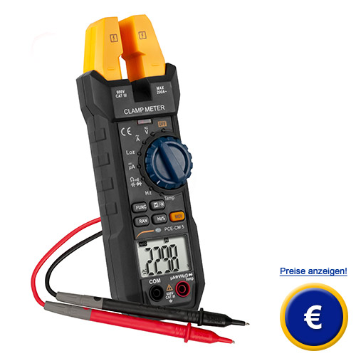 Hier finden Sie weitere Informationen zum Wechselstromzange PCE-CM 5