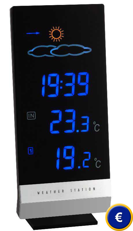 Wetterstation Lumax mit Farbdisplay