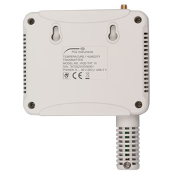 Rckseite vom WLAN Hygrometer PCE-THT 10