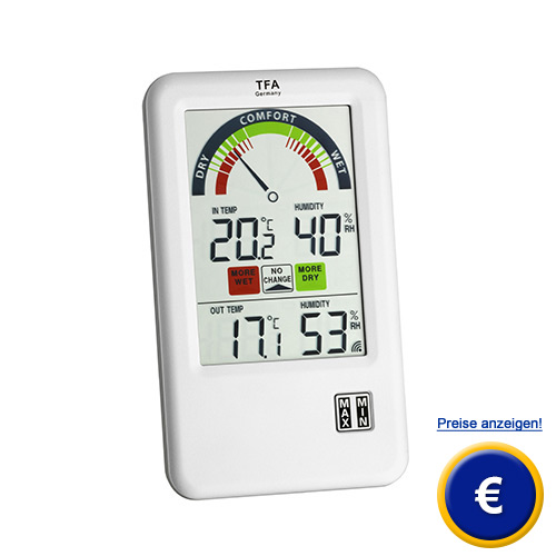 Hier finden Sie weitere Informationen zum Wohnklima-Messgert Bel Air