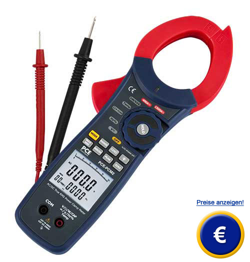 Hier zum Zangenmultimeter PCE-PCM2